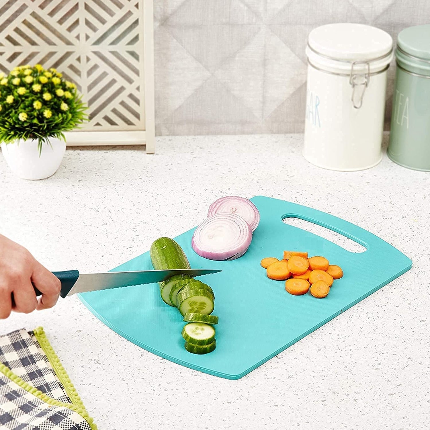 0086A Chopping Board Cutting Pad Plastic for Home and Kitchen Accessories Items Tools Gadgets for Cutting Vegetables Non Sleep Anti Skid 0086A Chopping Board Cutting Pad Plastic for Home and Kitchen Accessories Items Tools Gadgets for Cutting Vegetables Non Sleep Anti Skid